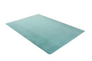 Covor Heinner shaggy soft blanita Turcoaz 50x90 cm - Img 4