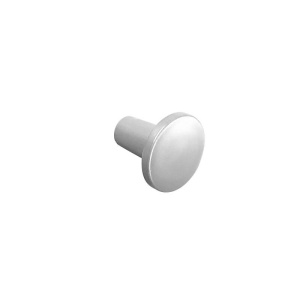 Cuier abs Button argintiu