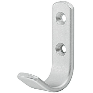 Cuier VICENZA Mic Aluminiu 18X60mm