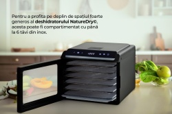 DESHIDRATOR FRUCTE SI LEGUME HEINNER NATUREDRY HFD-KD600BK - Img 9