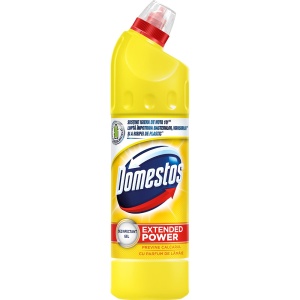 Domestos Extended Power, Dezinfectant gel, solutie toaleta, Lamaie, 750 ml
