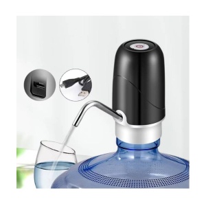 Dozator electric de apa, incarcare prin USB, 20 L, Negru - Img 2
