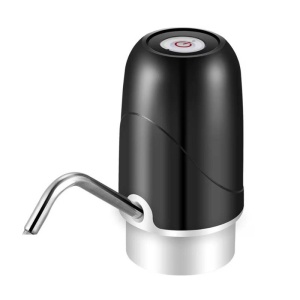 Dozator electric de apa, incarcare prin USB, 20 L, Negru - Img 1