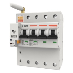 iHunt Home WIFI Smart Circuit Breaker with Metering 4P 16A - Siguranta automata inteligenta cu contorizare - Img 2