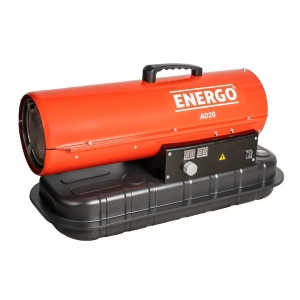 Incalzitor cu motorina, 20000 W, rezervor 22 litri, ardere directa, AD20, Energo