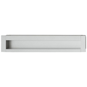 Maner ingropat Omicron aluminiu mat 128mm
