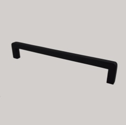 Maner Nero, pentru mobilier, 128 mm, negru mat
