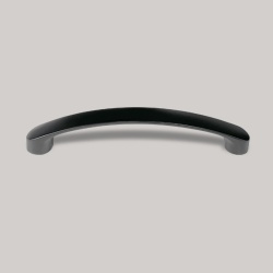 Maner Sofia, pentru mobilier, 128 mm, negru mat