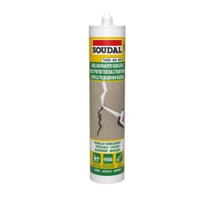 Mastic acrilic alb pentru constructii Sodal 280ml