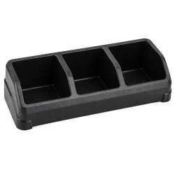 Organizator piese mici, 3 compartimente, 33 x 12.8 x 7.7 cm, Evotools