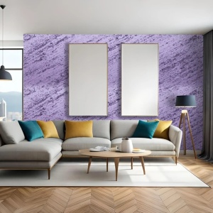 Pachet 1+1, vopsea decorativa, Ice Fucsia, interior, 1.8 litri, Magic Efect - Img 2