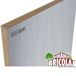 Panou MDF lucios inox 300