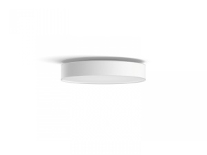 Plafoniera LED Philips Hue Devere, Bluetooth, 19.2W, 2450 lm, luminaalba(2200-6500K), IP44, 38.1cm, Alb, Intrerupator cu variator in clus - Img 2