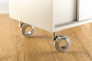 Rotila pentru Mobilier GTV diametru 60 mm, gri – Mobilitate si Eleganta - Img 2
