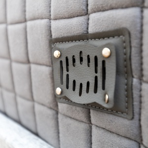 Saltea ortopedica cu arcuri, Roza Super Lux Ortopedic 130x190x25cm, fermitate mediu spre tare, plasa de arcuri Bonell, reversilbila, banda de aerisire spaceair, greutate maxima sustinuta 100 kg utilizator, Salt Confort - Img 3