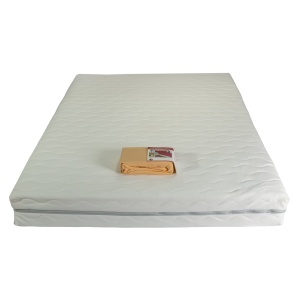 Saltea ortopedica, Terra Standard Spring Comfort 180x200x26cm, cu plasa de arcuri Bonell, husa detasabila tricot, hipoalergenica, fermitate mediu spre tare, Saltsib