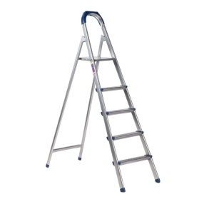 Scara metalica cu 4 trepte si platforma Evotools, 1.65 m