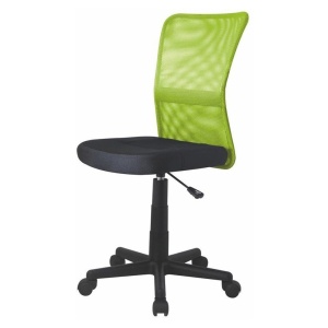 Scaun birou copii HM Dingo, Ergonomic, Cadru Polipropilena, Mesh, Inaltime ajustabila, 80 kg, 98x41x56 cm, Verde - Img 2