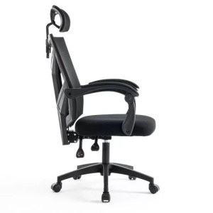Scaun birou mesh OFF434, ergonomic, rabatabil, cu tetiera, respirabil,100 kg - Img 2