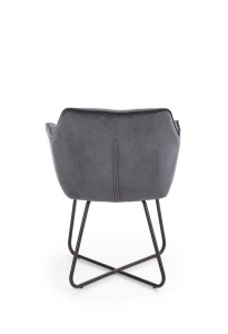Scaun living HM K377 gri inchis - Img 3