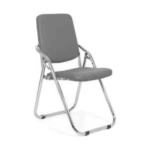 Scaun pliant metalic HRC 609, piele ecologica, fix, 110 kg