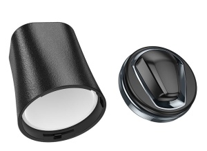 Scrumiera auto, 220 ml, cu iluminare, Negru - Img 2