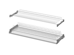 Scurgator vase si pahare incorporabil 600 mm, din inox, 2 nivele, Premium, Hafele