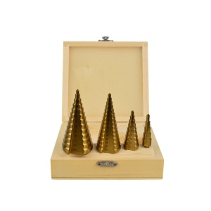 Set 4 freze conice pentru metal, 4 - 39 mm