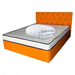 Set Saltea cu spuma, Venus Eco Memory 180x200x17cm, cu spuma poliuretanica, memory foam 2 cm, fermitate mediu spre tare, Saltsib plus pilota microfibra vara, 180x200cm, matlasata, umplutura fibre de poliester, lavabila la 95 C