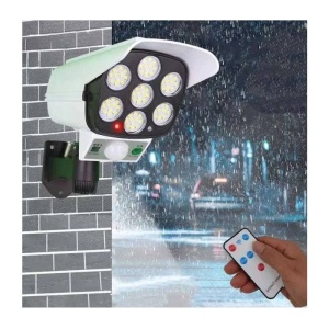 Solutie 2 in 1: Lanterna LED si Camera de Securitate Falsa - Img 2