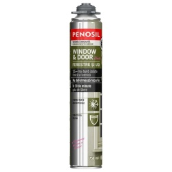 Spuma poliuretanica elastica pentru etansarea geamurilor si usilor, 750 ml, Penosil