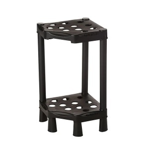 Suport universal, 2 nivele, 66.5 x 29 x 29 cm, Negru