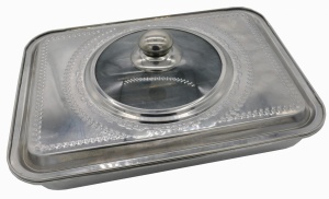 TAVA CUPTOR CU CAPAC, INOX, 39x29x7, VANORA HOME - Img 2