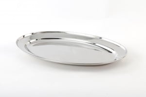 TAVA OVALA INOX 30 CM , VANORA HOME