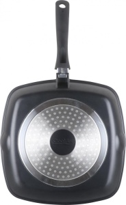TIGAIE GRILL ALUMINIU + CAPAC 28 x 4.5 CM , DARK LINE, COOKING BY HEINNER - Img 5
