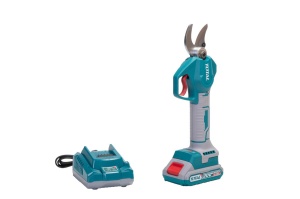 TOTAL - FOARFECA PENTRU CRENGI 20V, DIAM TAIERE 20mm/30mm (INCLUDE ACUMULATOR, INCARCATOR)
