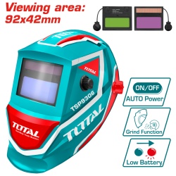 TOTAL - MASCA SUDURA AUTOMATA - VIZOR 92X42MM - Img 2