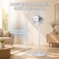 VENTILATOR CU PICIOR HEINNER HSF-M50WH - Img 10