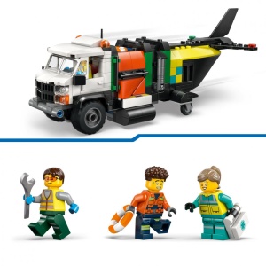 AVION,AUTOSPECIALA DE SERVICE SI AEROGLISOR IN VERSIUNI ADAPTATE LEGO60505 - Img 3