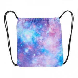 "Beach Towel with bagback 70x140 cm Galaxy Material : 100% polyester 220 GSM" - Img 2