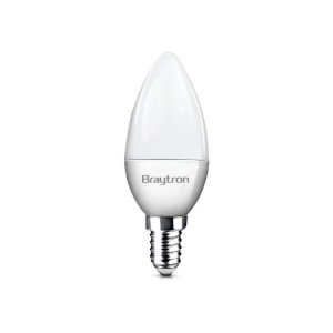 Bec LED lumanare E14 5W lumina rece Braytron