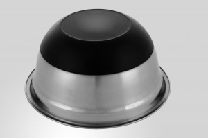BOL INOX SATINAT 26 CM CU BAZA ANTIADERENTA, VANORA HOME - Img 2