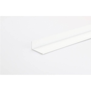 Cornier aluminiu 10x10mm 1m alb