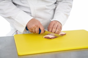 CUTIT DEZOSAT PROFESIONAL 18CM, ALBASTRU, CHEF LINE, COOKING BY HEINNER - Img 7