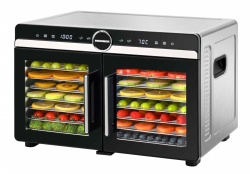 DESHIDRATOR FRUCTE SI LEGUME HEINNER DUALDRY ELITE HFD-KDDB1400BKSS - Img 2