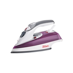 Fier de calcat, 2200W, talpa ceramica, calcare cu aburi si uscata, functie autocuratare, ZLN-8083, Zilan