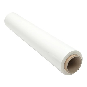 Folie stretch alba, 1.50kg, tub 200gr, 1.30kg folie, 23mic, 500mm
