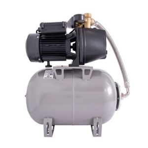 Hidrofor cu pompa autoamorsanta, 900 W, fonta, debit 3480 l/h, inaltime refulare 47 m, vas de expansiune 24 Litri, Gri - Img 3