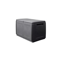 Lada depozitare 230 Litri, 96 x 52 x 57 cm, Gri - Img 2