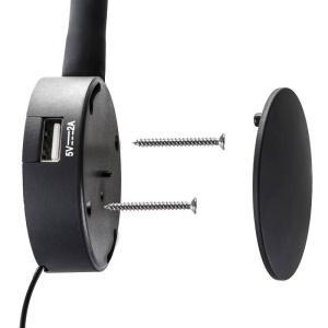 Lampa LED cu USB Hafele alba - Img 3
